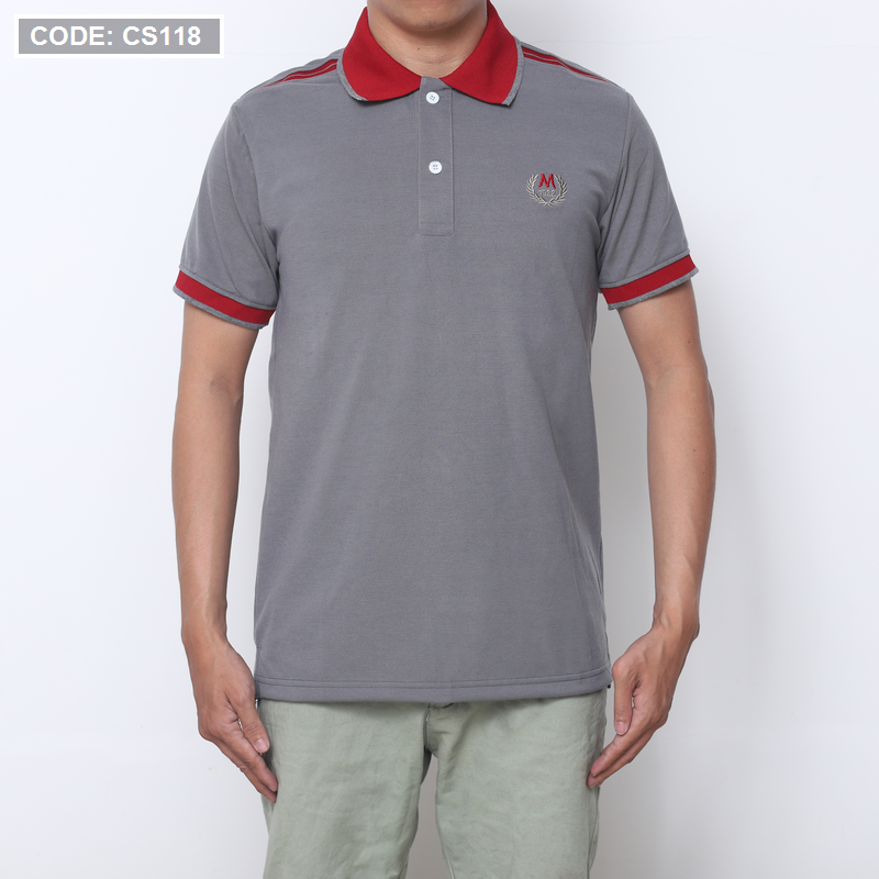 Phân phối áo Thun Nam Cá Sấu Có Cổ Thêu Chữ M Phân phối áo Thun Nam Cá Sấu Có Cổ Thêu Chữ M