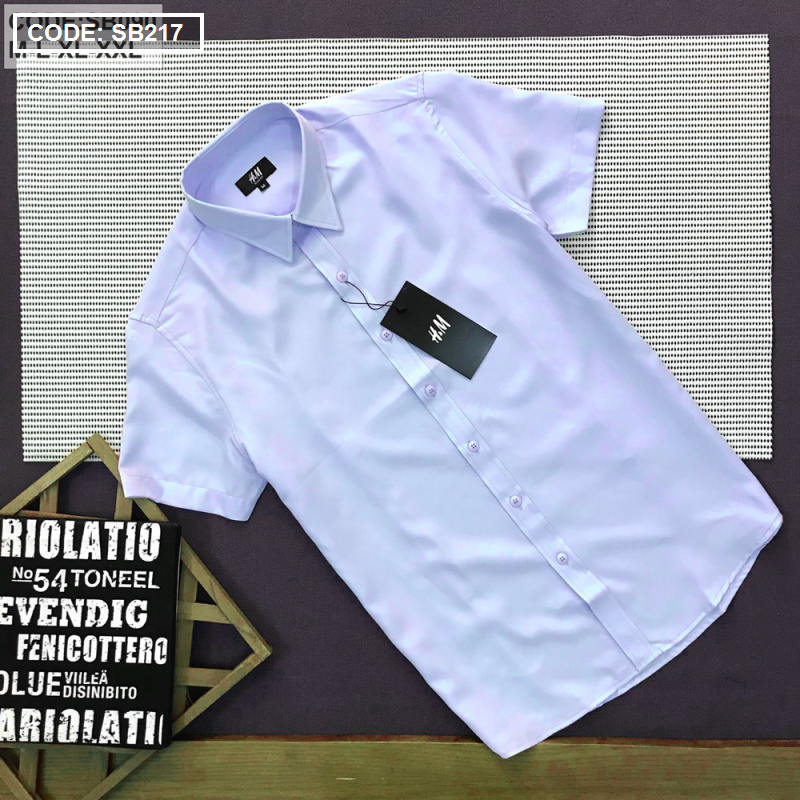 Sơ mi công sở nam tay ngắn cao cấp Sơ mi công sở nam tay ngắn cao cấp