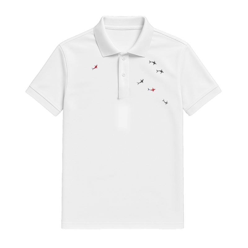Phân phối áo Thun Nam Thêu Cá Mập Cao Cấp (Có Size 3XL) Phân phối áo Thun Nam Thêu Cá Mập Cao Cấp (Có Size 3XL)