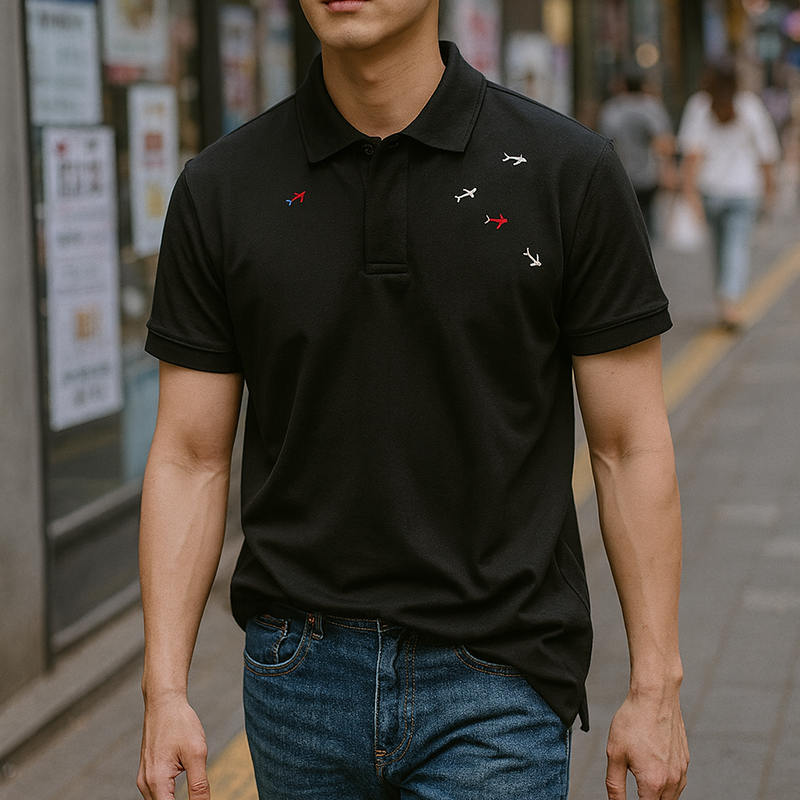 Phân phối áo Thun Nam Thêu Cá Mập Cao Cấp (Có Size 3XL) Phân phối áo Thun Nam Thêu Cá Mập Cao Cấp (Có Size 3XL)