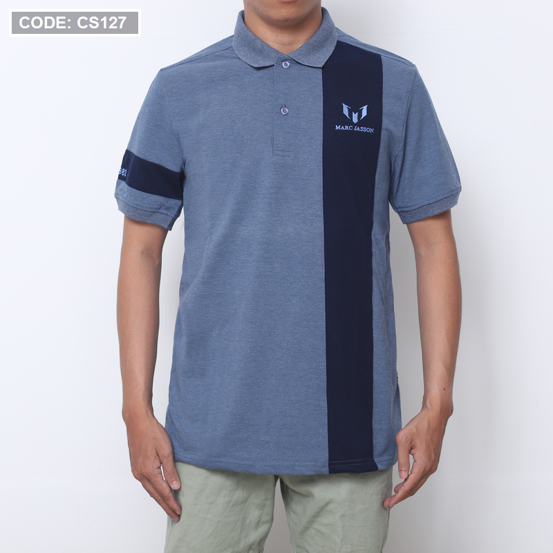 12802-img-2024-2.png Áo Thun Cá Sấu Nam Có Cổ Phối Marc Jasson - CS127