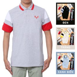 Áo Thun Nam Cá Sấu Polo Tay Ngắn Phối - CS129