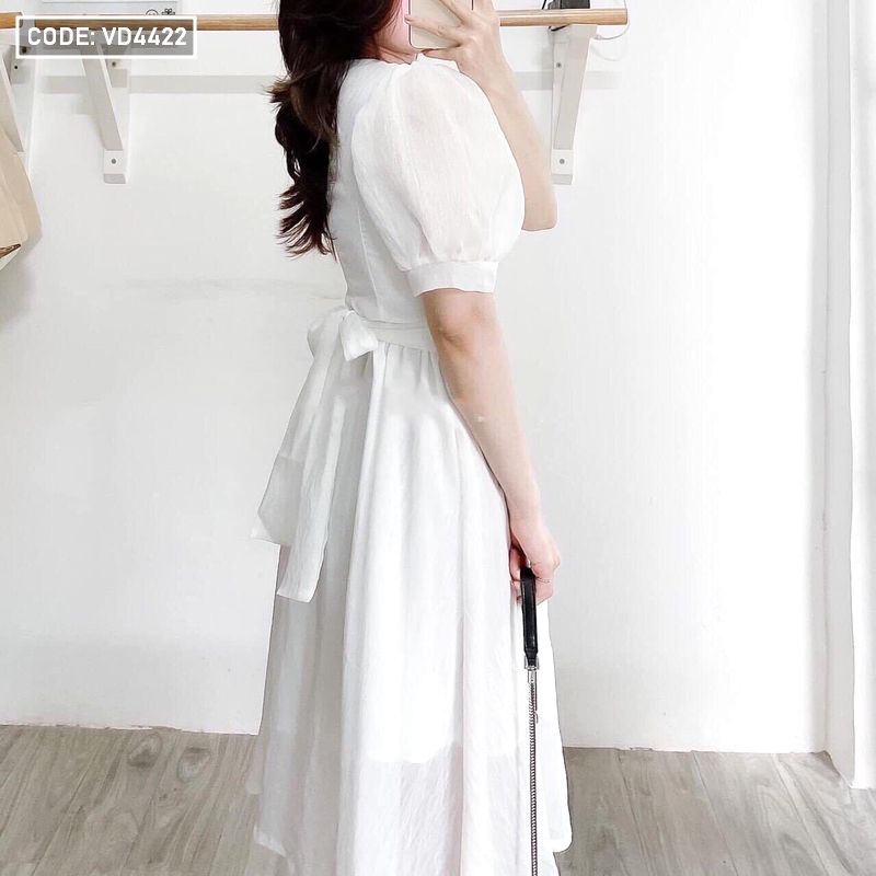 Váy voan ba tầng dài tay LeeGi Design hoạ tiết hoa rêu Min0075 - Đầm, váy  nữ | ThờiTrangNữ.vn