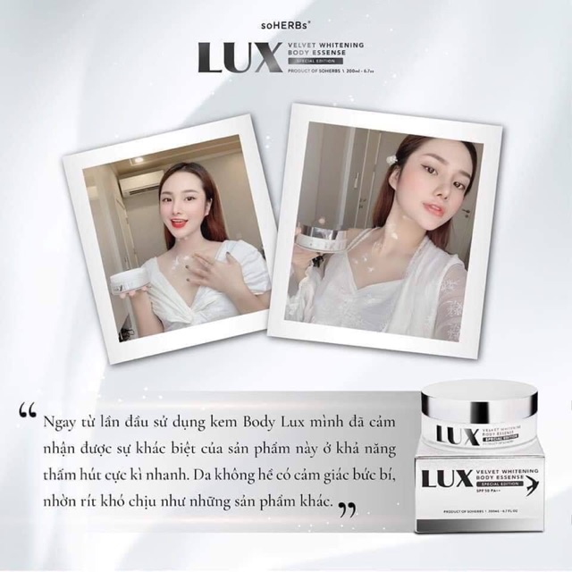 Giá sỉ kem body Lux tinh chất yến tươi