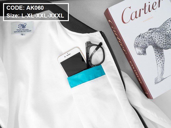 13485-z2133907227338-29905de9f6d002cc31df4dc64818bcb9-2.jpg Áo khoác nam dù 2 lớp phối nỉ bâu viền(có size 3x) - AK060