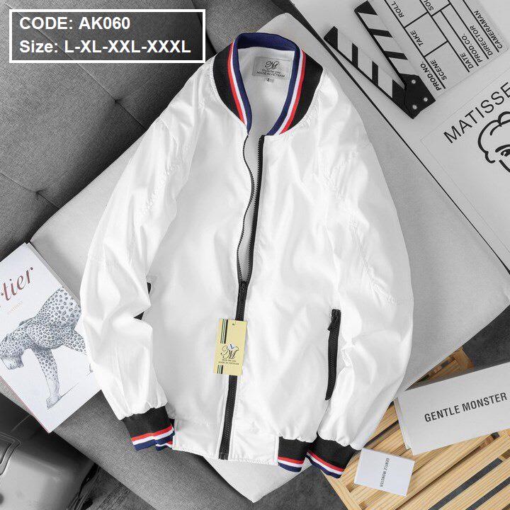 Giá sỉ áo khoác nam dù 2 lớp phối nỉ bâu viền(có size 3x) Giá sỉ áo khoác nam dù 2 lớp phối nỉ bâu viền(có size 3x)