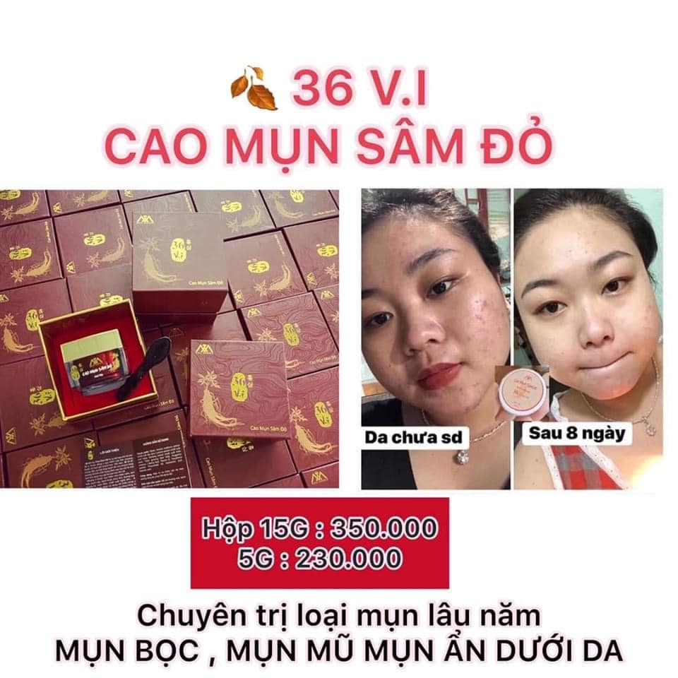 Bỏ sỉ cao Mụn Sâm Đỏ 36 Vị MeeA Organic Loại Lớn 15g Bỏ sỉ cao Mụn Sâm Đỏ 36 Vị MeeA Organic Loại Lớn 15g