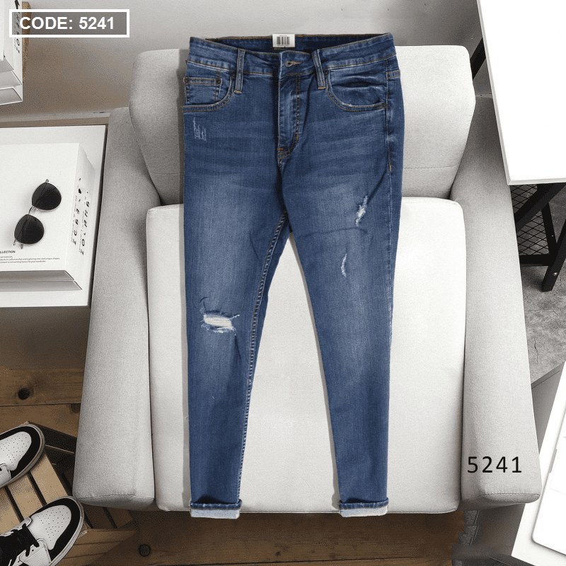 Quần jean nam 5241 ống ôm Quần jean nam 5241 ống ôm
