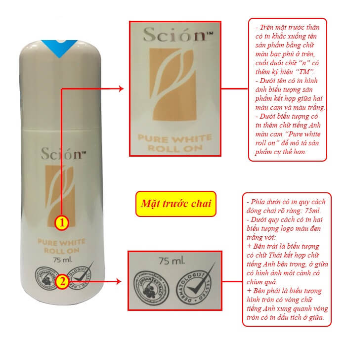 Nguồn hàng sỉ lăn khử mùi cơ thể Scion™ pure white roll on hàng chính hãng Nguồn hàng sỉ lăn khử mùi cơ thể Scion™ pure white roll on hàng chính hãng