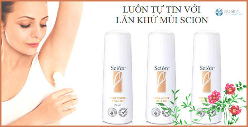 Nguồn hàng sỉ lăn khử mùi cơ thể Scion Pure White Roll On chính hãng Lăn khử mùi cơ thể Scion Pure White Roll On chính hãng