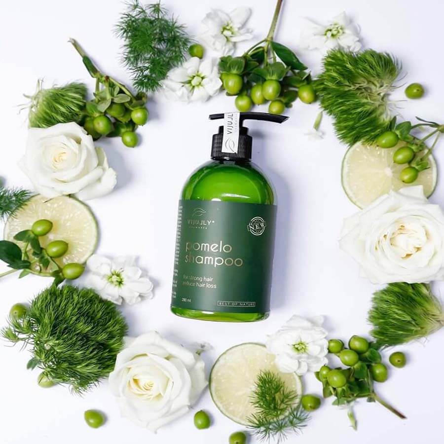 Combo trị rụng tóc tinh dầu bưởi ViJully Combo trị rụng tóc tinh dầu bưởi ViJully