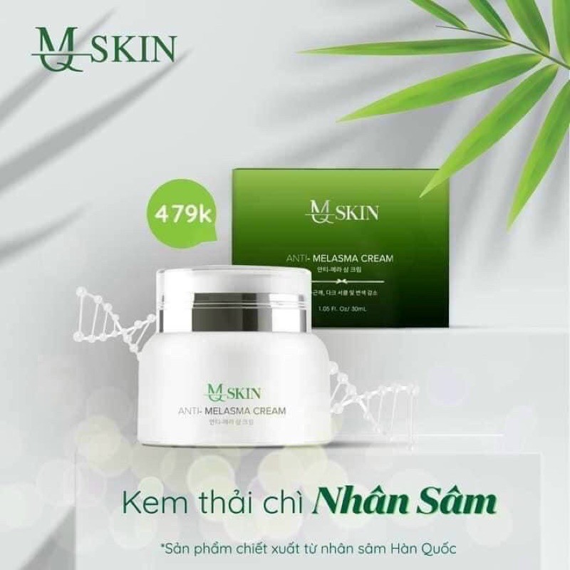 14637-d2fd71cb132d6fa23c31e6927dc83dc7-1.jpg Kem Thải Chì Nhân Sâm MQ Skin làm mờ thâm nám tàn nhang chính hãng