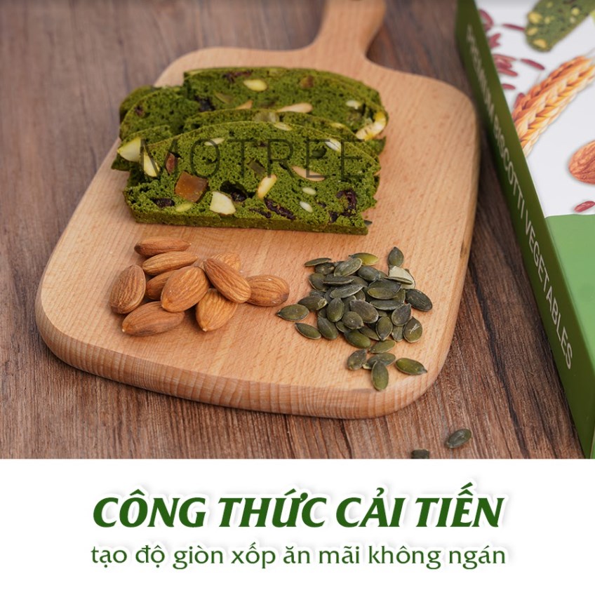 Bánh ăn kiêng Biscotti Motree