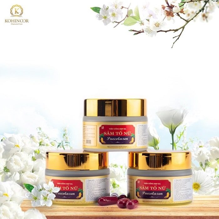 14689-cach-dung-sam-to-nu-4-25.jpg Viên Uống Sâm Tố Nữ Collagen Puecolazen - 8938527095099