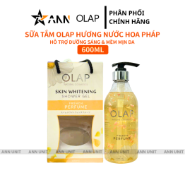 Sữa Tắm Trắng Da Olap Western Orchid Màu Vàng Cánh Hồng 600ml - 8938519955974