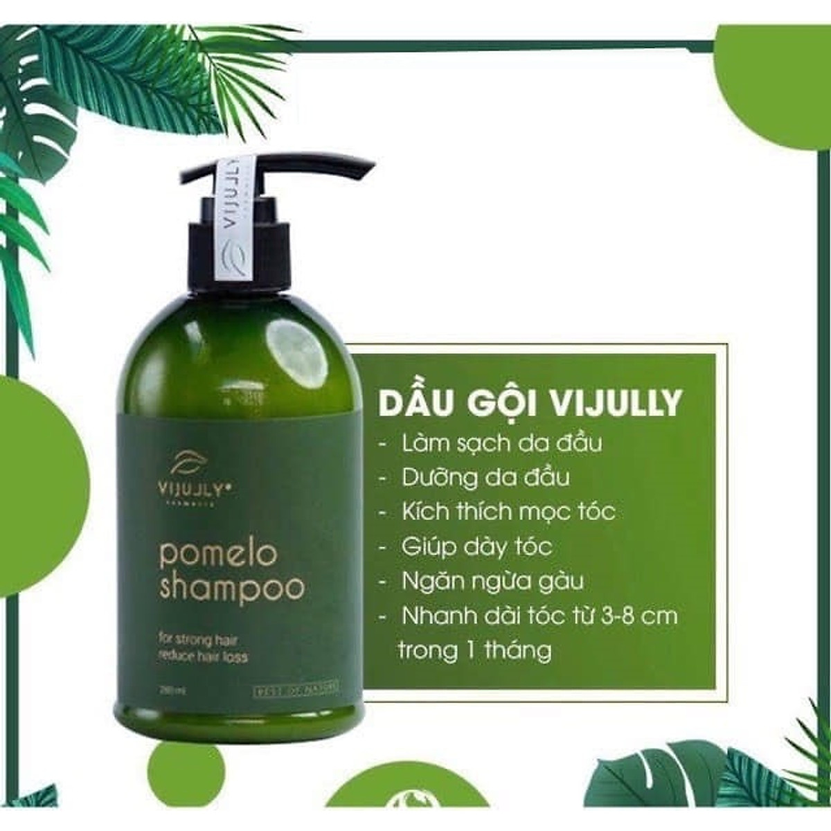 Dầu gội tinh dầu bưởi ViJully