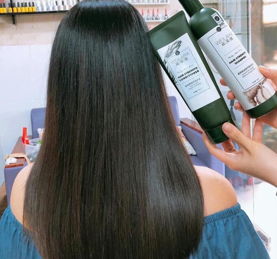15100-96769826-905890689852260-7713323881326444544-n-4.jpg Combo bộ dầu gội xả Weilaiya mọc tóc chiết xuất gừng xả - 6971025880370