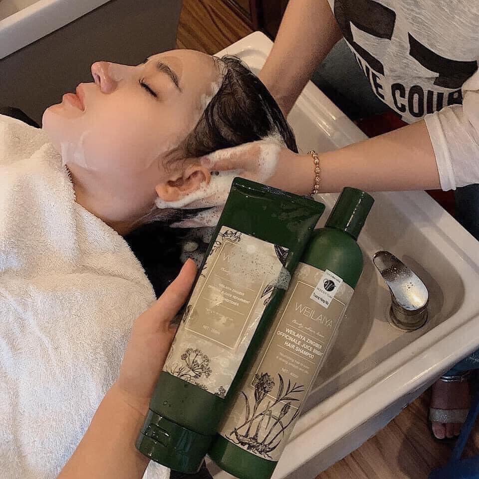 15103-131753409-1043793219420835-2518185330245553401-n-2.jpg Dầu gội xả gừng hà thủ ô Weilaiya chính hãng - 6971025880660