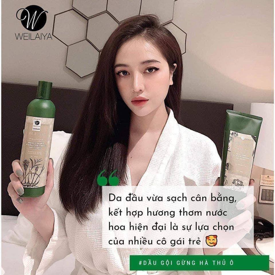15103-174480893-2924010174478883-5379169792963716594-n-2.jpg Dầu gội xả gừng hà thủ ô Weilaiya chính hãng - 6971025880660