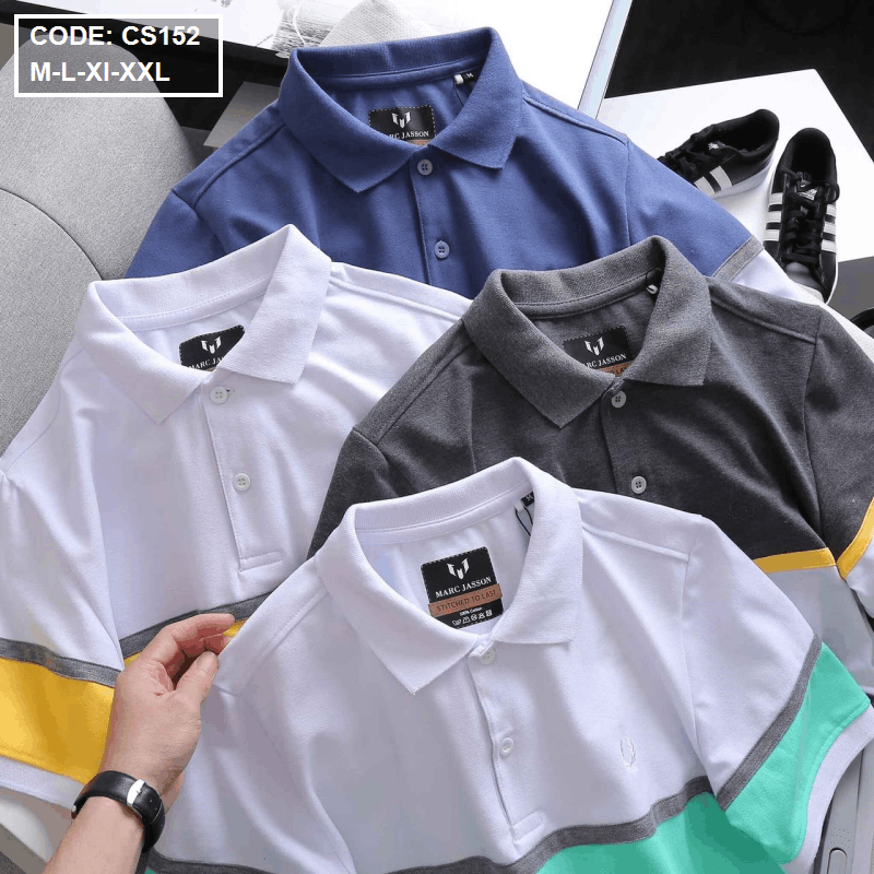 15230-ca457936-743d-4698-85a3-a41da0c37f40-13.png Áo Thun Nam Có Cổ Tay Ngắn Phối Sọc - CS152