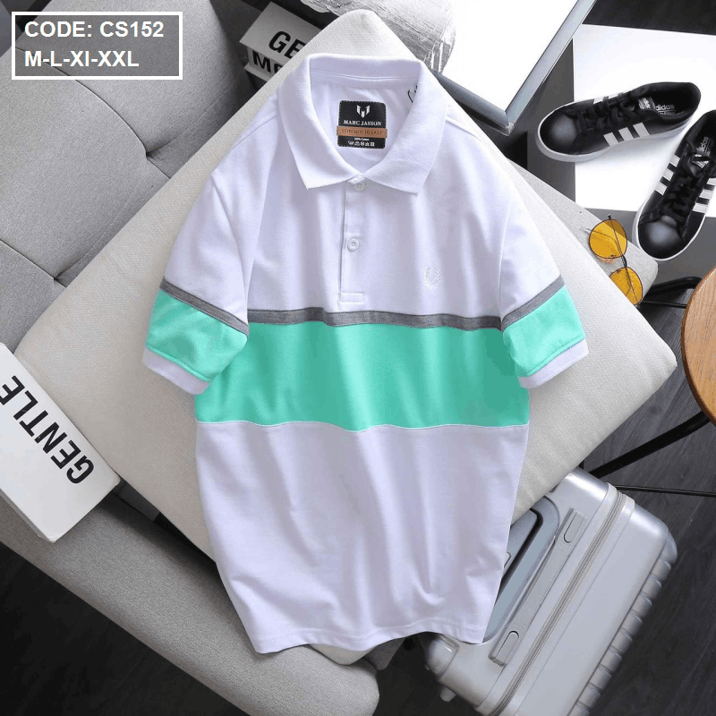 15230-ece551e5-adf3-439e-ba5c-4cf03e61d91f-13.png Áo Thun Nam Có Cổ Tay Ngắn Phối Sọc - CS152