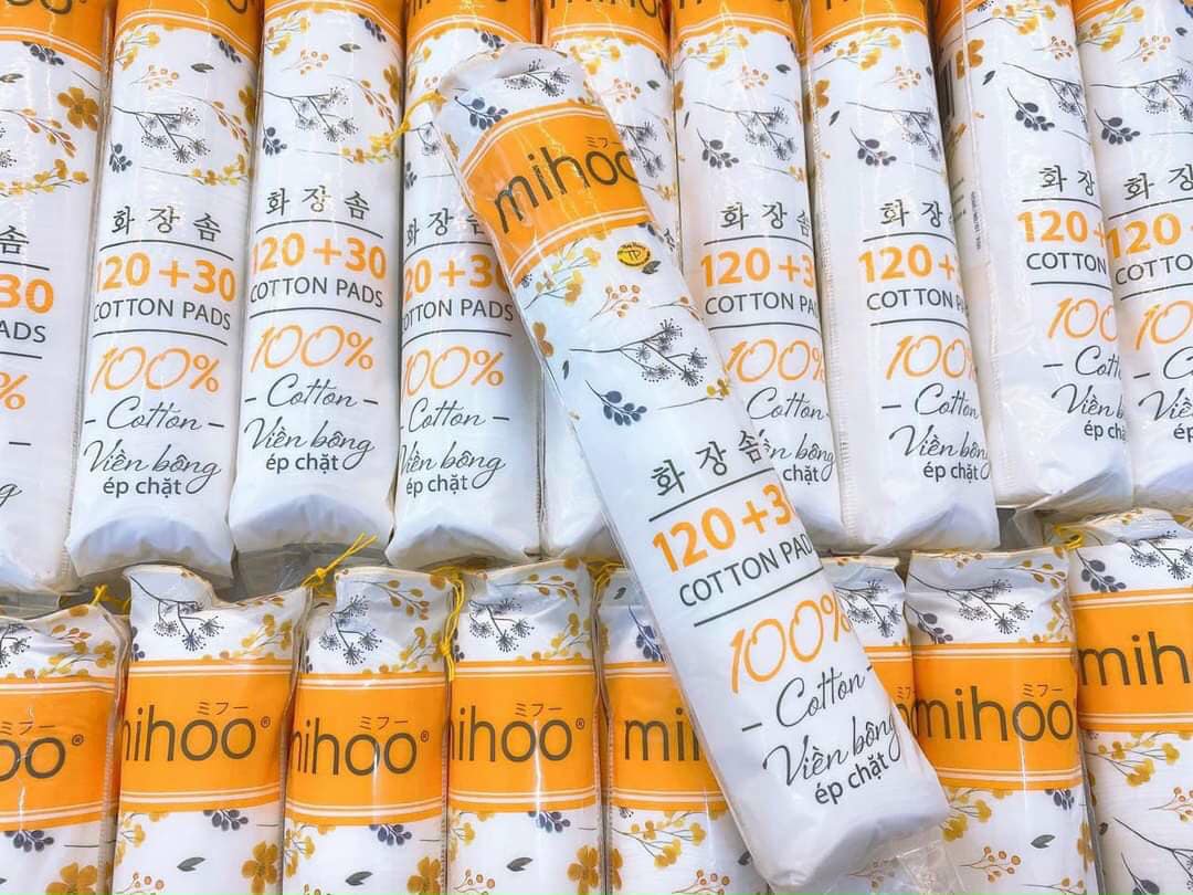 15306-185776336-1473094993047864-9154688412283340738-n-2.jpg Bông Tẩy Trang Mihoo 150 Miếng - 8936112021119
