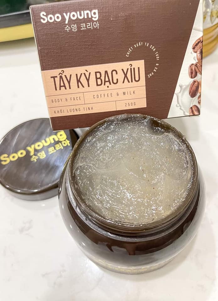Tẩy kỳ bạc xỉu - Tẩy tế bào chết - Mỹ Phẩm Soo Young Tẩy kỳ bạc xỉu - Tẩy tế bào chết - Mỹ Phẩm Soo Young