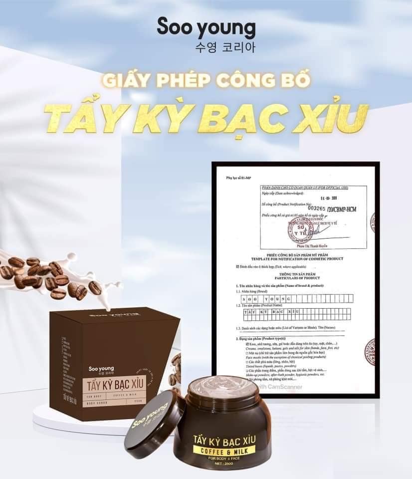 Phân phối tẩy kỳ bạc xỉu Soo Young chính hãng Tẩy kỳ bạc xỉu Soo Young chính hãng