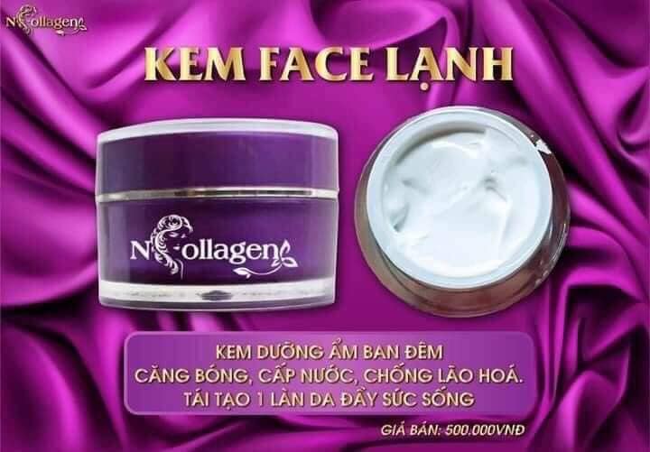 Kem face lạnh sử dụng ban đêm N collagen chính hãng Kem face lạnh sử dụng ban đêm N collagen chính hãng