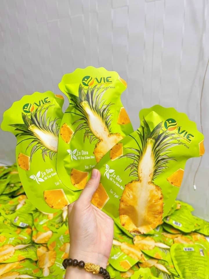 Nguồn sỉ kẹo dứa giảm cân 7 viên Vic chính hãng Kẹo dứa giảm cân 7 viên Vic chính hãng