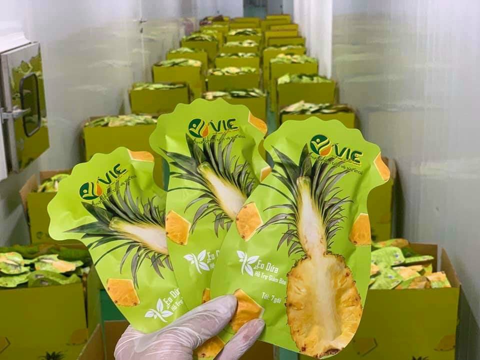 Nguồn sỉ kẹo dứa giảm cân 7 viên Vic chính hãng Kẹo dứa giảm cân 7 viên Vic chính hãng