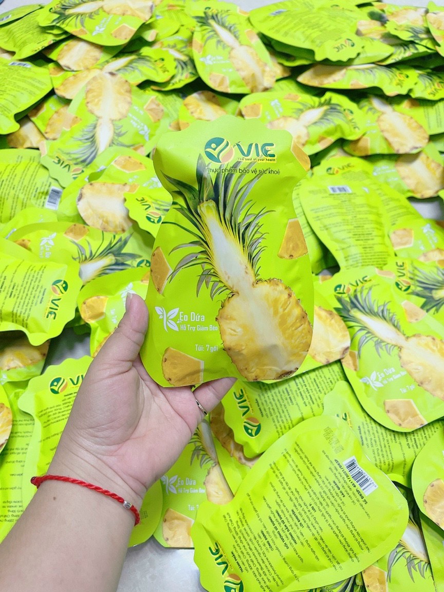 Nguồn sỉ kẹo dứa giảm cân 7 viên Vic chính hãng Kẹo dứa giảm cân 7 viên Vic chính hãng