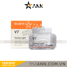 Kem Dưỡng Dr Jart+ 50ml V7 Toning Light Làm Sáng Da Mờ Thâm Nám - 8809535807472