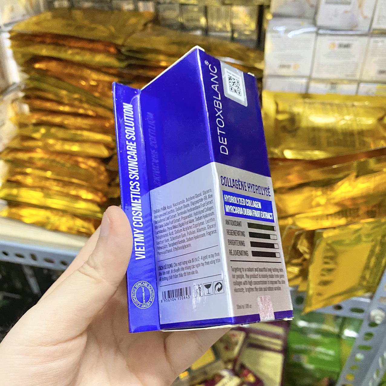 Serum collagen thủy phân Hydrolysé dưỡng da Detox Blanc chính hãng Serum collagen thủy phân Hydrolysé dưỡng da Detox Blanc chính hãng