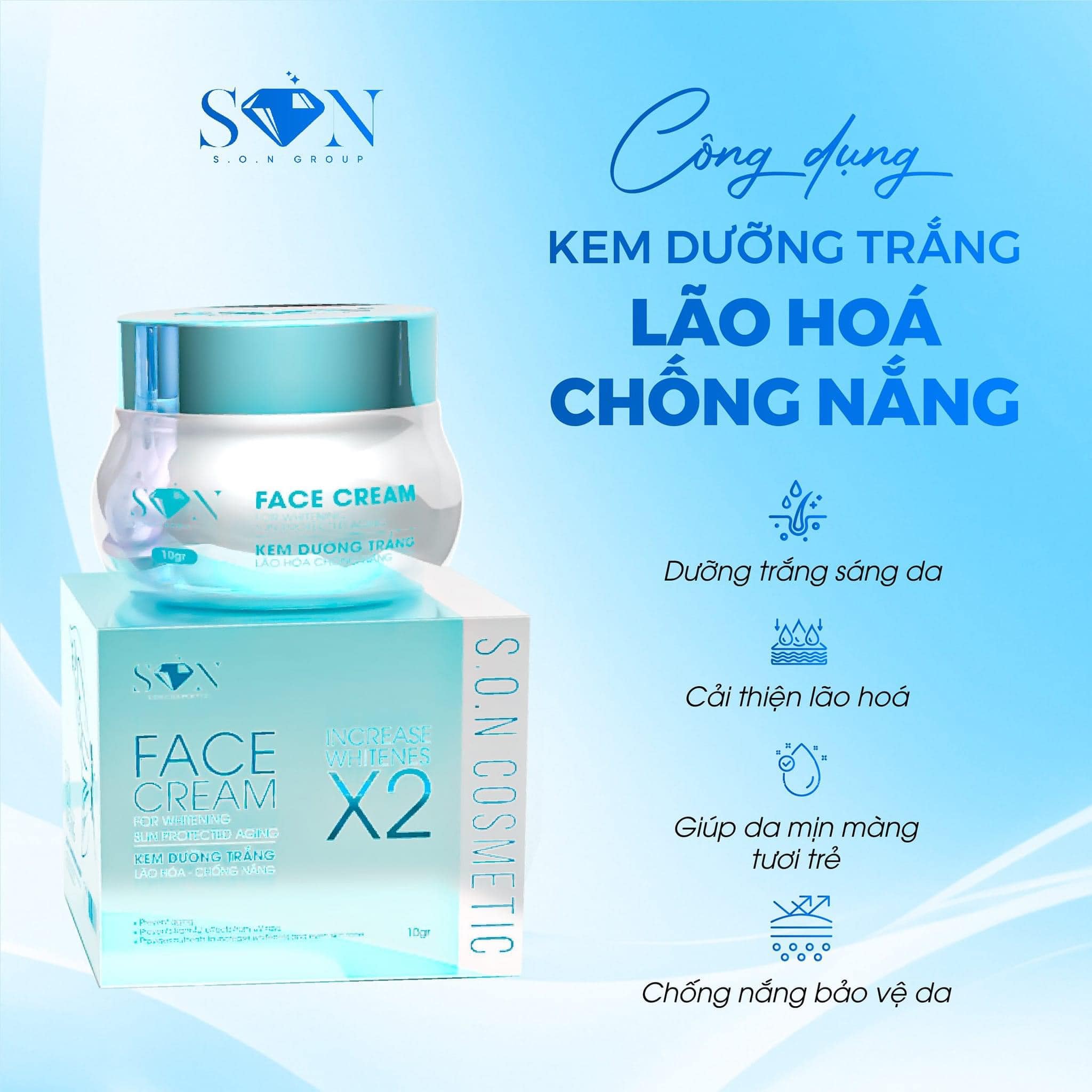 15499_449228312-1018280426485310-4709706565789997497-n_20240730171554-3.jpg Kem Face SON Màu Xanh Biển Dưỡng Trắng Da Chống Lão Hóa - 8938532048066