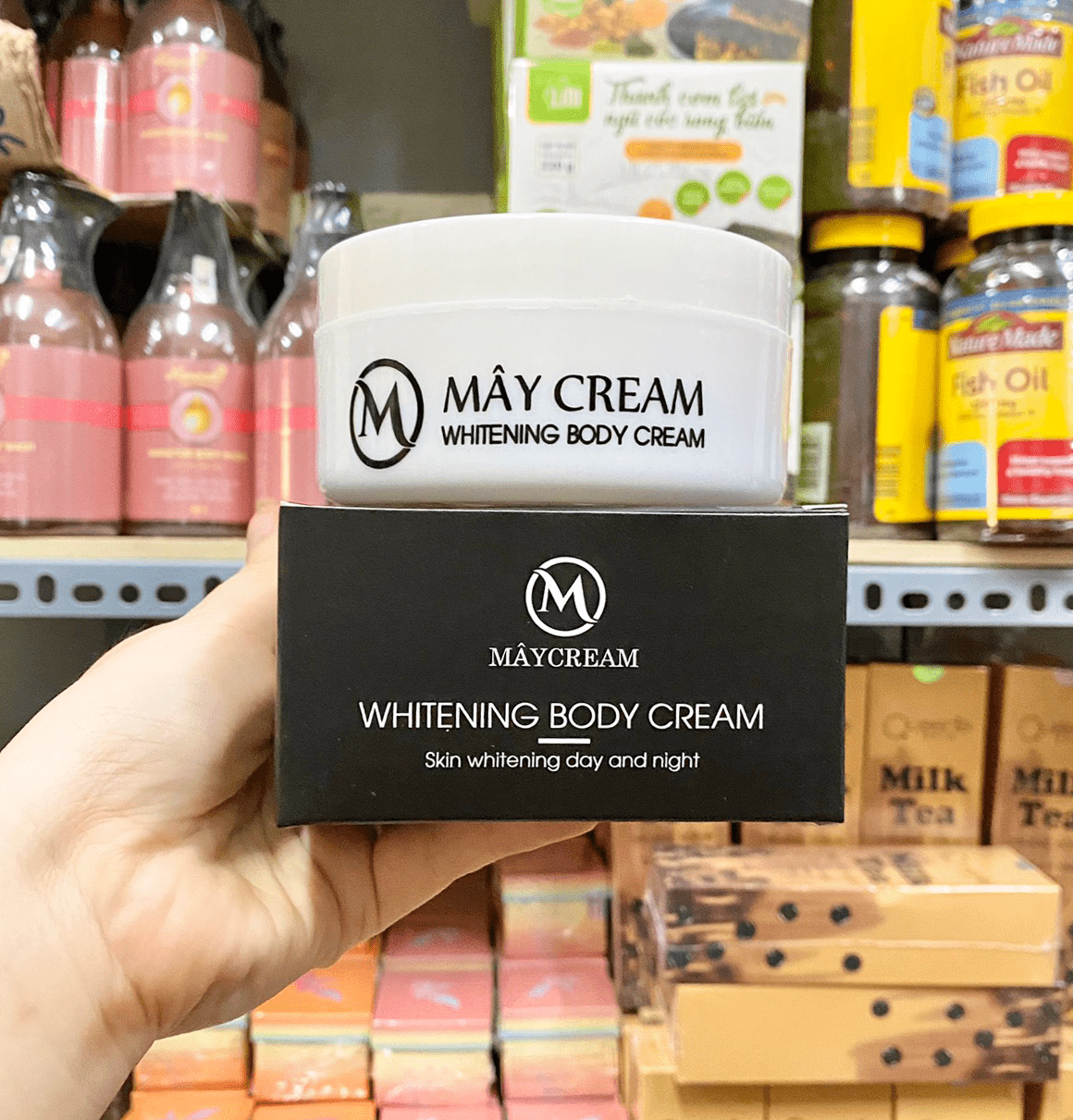 Kem body Mây Cream Thanh Mây chính hãng Kem body Mây Cream Thanh Mây chính hãng