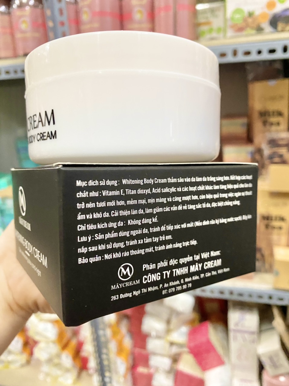 Kem body Mây Cream Thanh Mây chính hãng Kem body Mây Cream Thanh Mây chính hãng