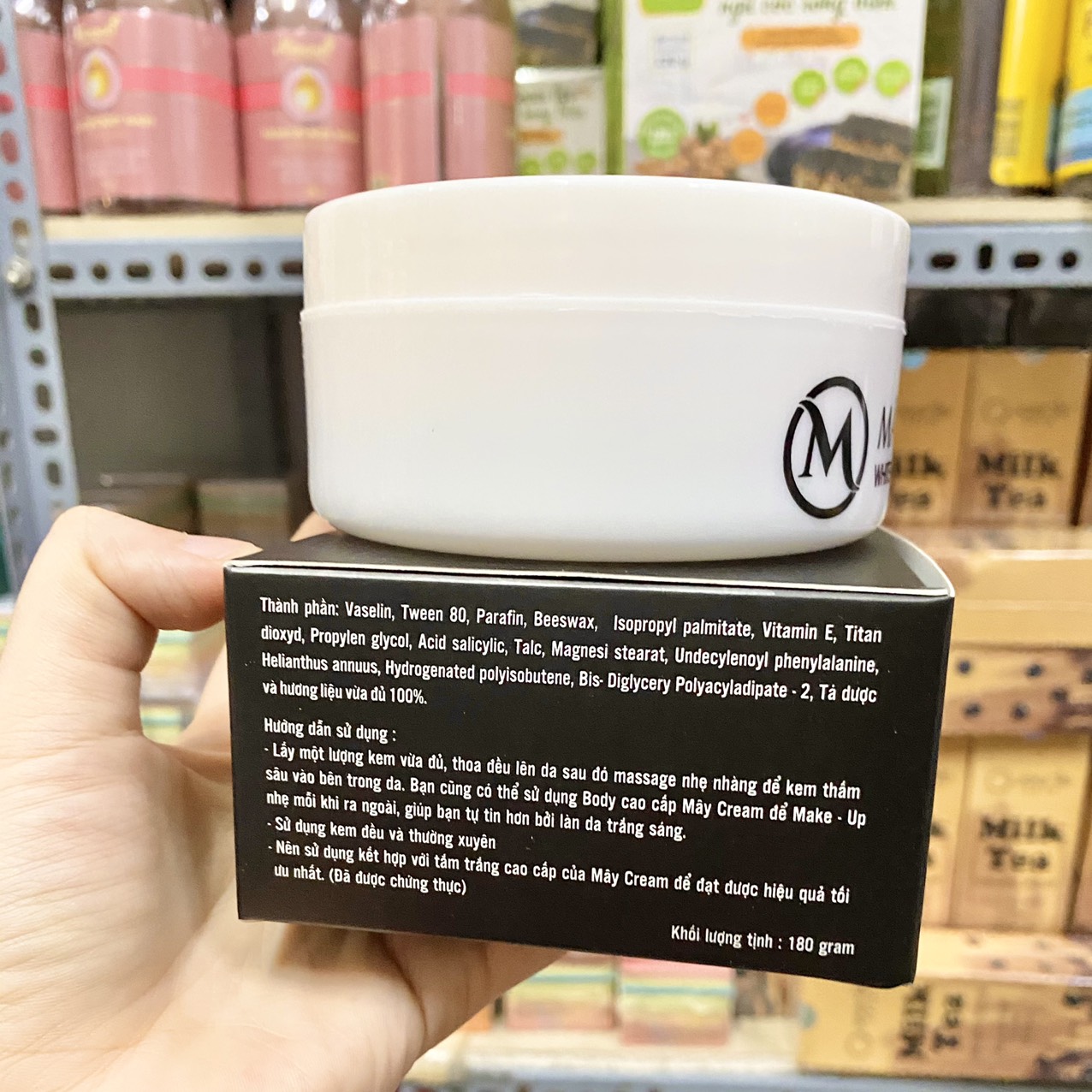 Kem body Mây Cream Thanh Mây chính hãng Kem body Mây Cream Thanh Mây chính hãng