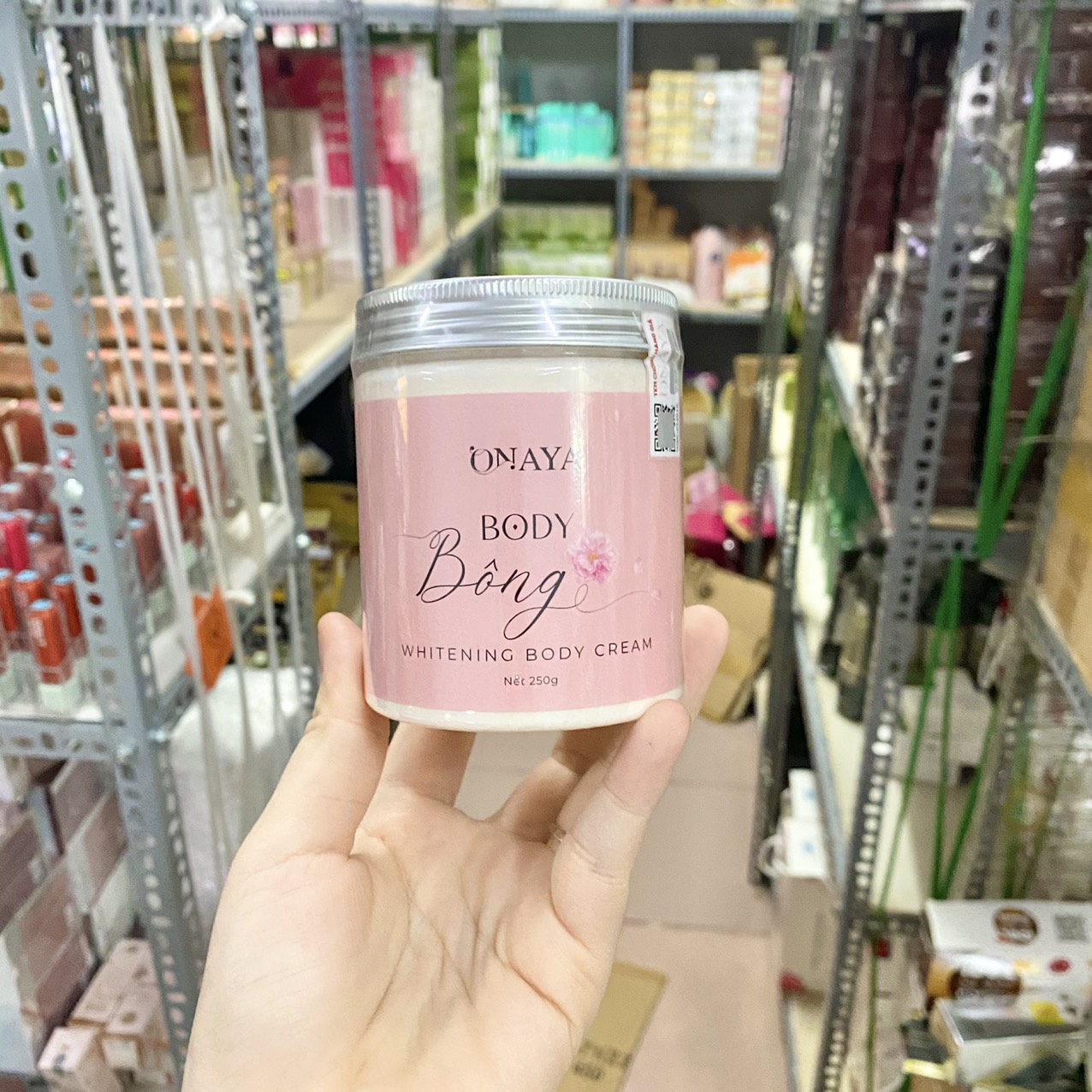 Kem Body Bông Onaya 250g Kem Body Bông Onaya 250g