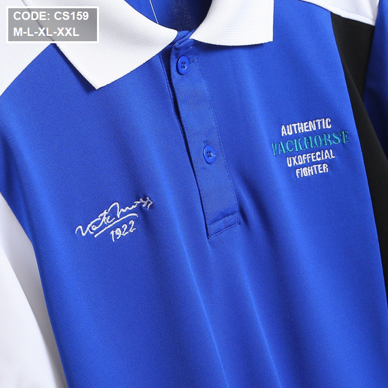 15731-z2944456819911-929223ed21fe6e2ee283e12b5171b038-8.png Áo Thun Nam Cá Sấu Poly Cổ Bẻ Ghép Vải Thêu Chữ - CS159