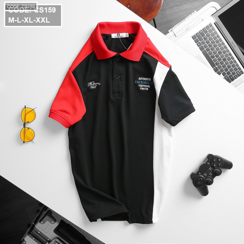 15731_15731-z2944456819426-de15d6b554d2e6eeb8049cd067614d06_20251001004725-4.png Áo Thun Nam Cá Sấu Poly Cổ Bẻ Ghép Vải Thêu Chữ - CS159