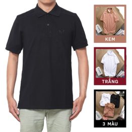 Áo Thun Polo Nam Tay Ngắn Bo Cổ Dệt Cao Cấp - CS162