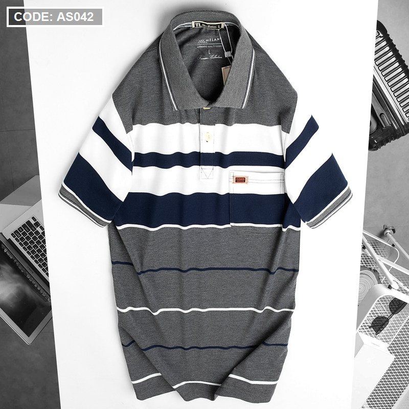 15824-z3040862670872-183bc64cba3d15478e0219a835f88ca0-4.png Áo Thun Sọc Nam Trung Niên Cổ Bẻ Có Túi - AS042