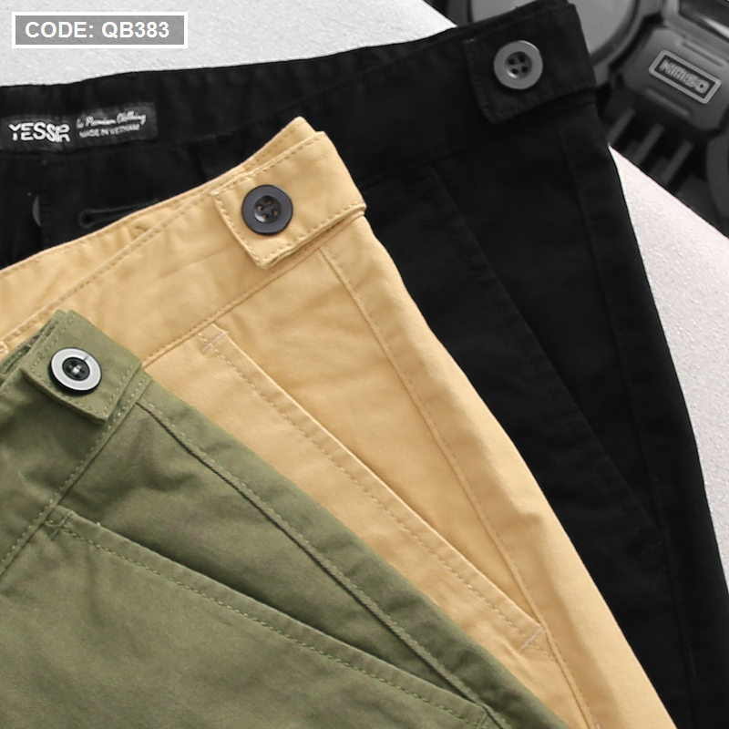 15869-1324043723-z3108502477449-f8f480a48c1fa707c84b669300212196-14.png Quần Short Kaki Co Giãn Phối Nút Cao Cấp (Có Size 36) - QB383