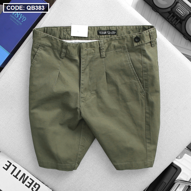 15869-qb383-14-14.png Quần Short Kaki Co Giãn Phối Nút Cao Cấp (Có Size 36) - QB383
