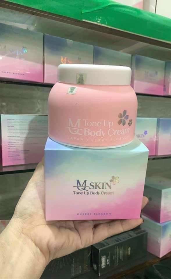 Giá sỉ kem Body Hoa Anh Đào Tone Up Body Cream MQ Skin Chính Hãng Kem Body Hoa Anh Đào Tone Up Body Cream MQ Skin Chính Hãng