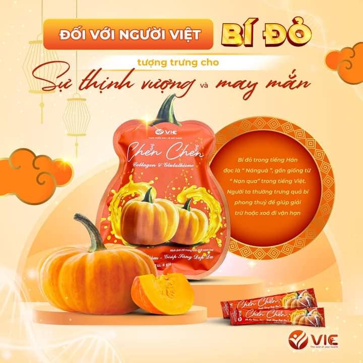 Thạch Bí Đỏ Chen Chen Vic chính hãng hỗ trợ giảm thâm nám Thạch Bí Đỏ Chen Chen Vic chính hãng hỗ trợ giảm thâm nám