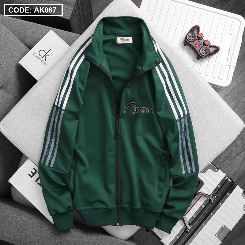 Áo Khoác Nam Tay Dài Cổ Trụ Thun Xi Giãn Rayman Áo Khoác Nam Tay Dài Cổ Trụ Thun Xi Giãn Rayman