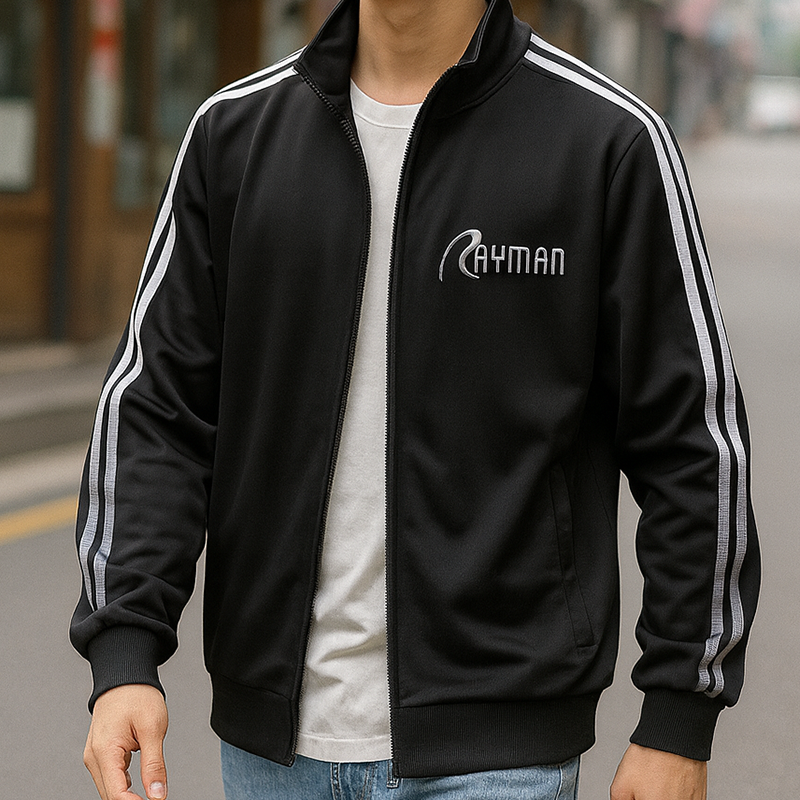 Áo Khoác Nam Tay Dài Cổ Trụ Thun Xi Giãn Rayman Áo Khoác Nam Tay Dài Cổ Trụ Thun Xi Giãn Rayman