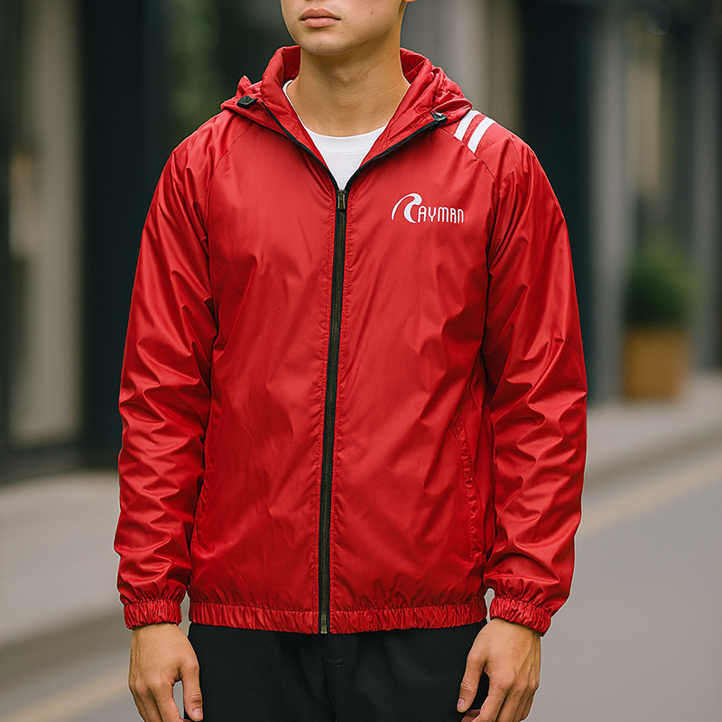 Áo Khoác Nam Dù 2 Lớp Có Nón Rayman Áo Khoác Nam Dù 2 Lớp Có Nón Rayman